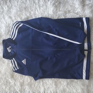 Big Boys Blue Adidas Jacket
